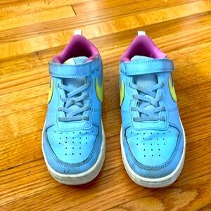 Nike Court Borough US 3Y blue pink yellow